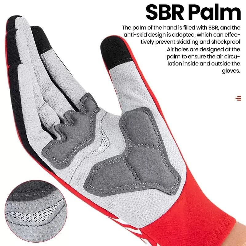 image-GIYO Bicycle Winter Gloves MTB Road Bike Thicken Warm Touch Screen Full Finger Gloves Cycling Outdoor Sports Thermal Mittens