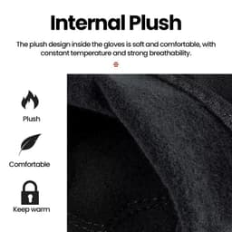 image-GIYO Bicycle Winter Gloves MTB Road Bike Thicken Warm Touch Screen Full Finger Gloves Cycling Outdoor Sports Thermal Mittens