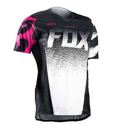 image-Women's Jersey BAT FOX Downhill Jerseys Mountain Bike Shirts Offroad DH Enduro MTB Motorcycle Jersey Motocross Clothing