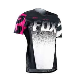 image-Women's Jersey BAT FOX Downhill Jerseys Mountain Bike Shirts Offroad DH Enduro MTB Motorcycle Jersey Motocross Clothing