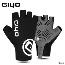 image-Giyo Half-finger Gloves Anti-slip Bicycle Mitten Lycra Fabric Men's Cycling Fingerless Gloves MTB Road Bike Summer Short Gloves