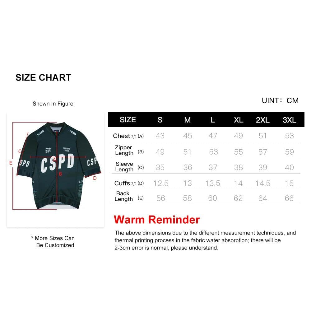 image-CSPD Summer Men Cycling Jersey Short Sleeve Lightweight Breathable Pro Team Bicycle Clothing Maillot Ciclismo MTB Bike Shirts