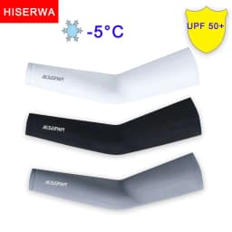 image-Ice Silk Arm Sleeves UV Sun Protection Arm Cuff for Outdoor Sport Cycling Running Basketball Fishing Golf Arms Cover Unisex