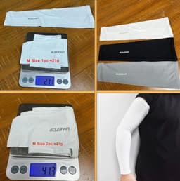 image-Ice Silk Arm Sleeves UV Sun Protection Arm Cuff for Outdoor Sport Cycling Running Basketball Fishing Golf Arms Cover Unisex