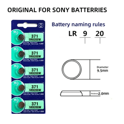 image-Original For SONY AG6 371 SR920SW LR920 SR927 171 370 L921 LR69 SR920 Button Batteries For Watch Toys Remote Cell Coin Battery
