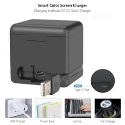 image-Battery For Insta360 Ace Pro +OLED Color Display Charger Case Battery Charge Storage Station For Insta360 Ace Pro Accessories