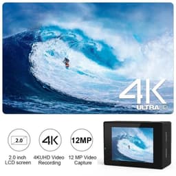 image-Ultra HD 4K Action Camera 1080P/30FPS WiFi 2.0-inch 170D Underwater Waterproof Helmet Video Recording Go Cameras Sports Cam Pro