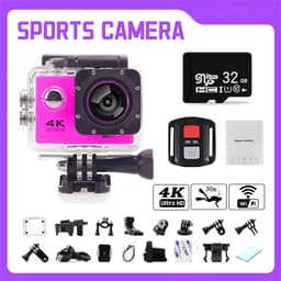 image-Action CamerasWirelessRemote Control 4k Waterproof Wifi Time-Lapse ShootingTrail Amera go pro Submersible Camera for Motorcycle