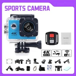 image-Action CamerasWirelessRemote Control 4k Waterproof Wifi Time-Lapse ShootingTrail Amera go pro Submersible Camera for Motorcycle