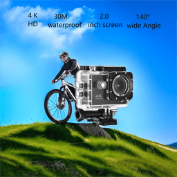 image-Action CamerasWirelessRemote Control 4k Waterproof Wifi Time-Lapse ShootingTrail Amera go pro Submersible Camera for Motorcycle