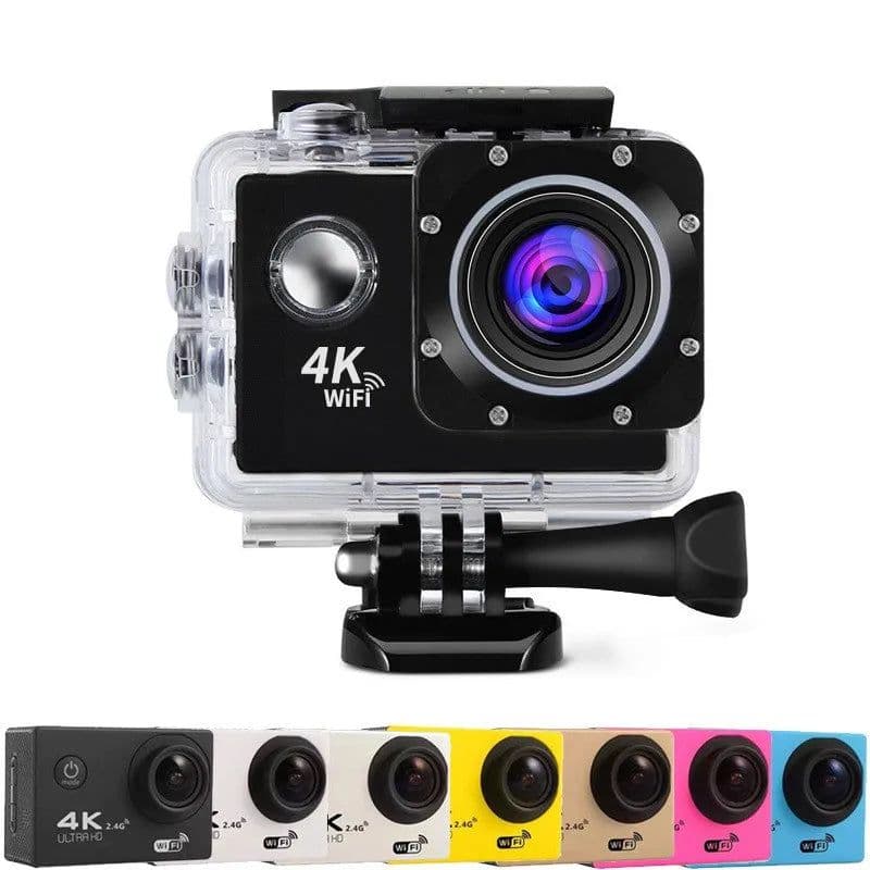 image-Action CamerasWirelessRemote Control 4k Waterproof Wifi Time-Lapse ShootingTrail Amera go pro Submersible Camera for Motorcycle