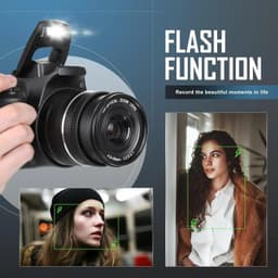 image-G-Anica Digital Camera, 4k&64MP Cameras for Photography ,Video Camera,40X zoom Camera for YouTube with Flash, WiFi & HDMI Output