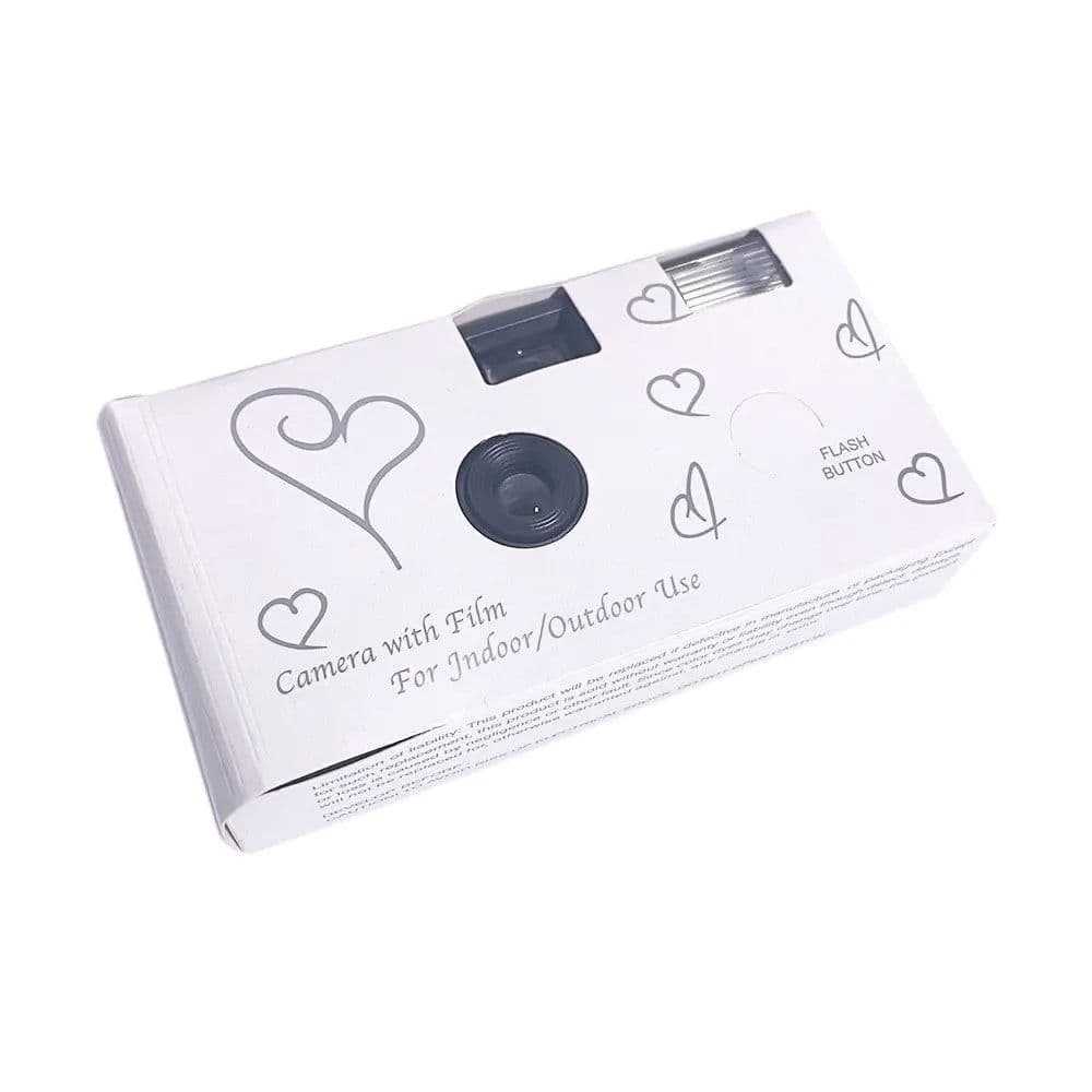 image-Disposable Camera Wedding 35mm Single Use Film Camera with Flash One Time Use Camera for Travel Camp Party Christmas Gifts