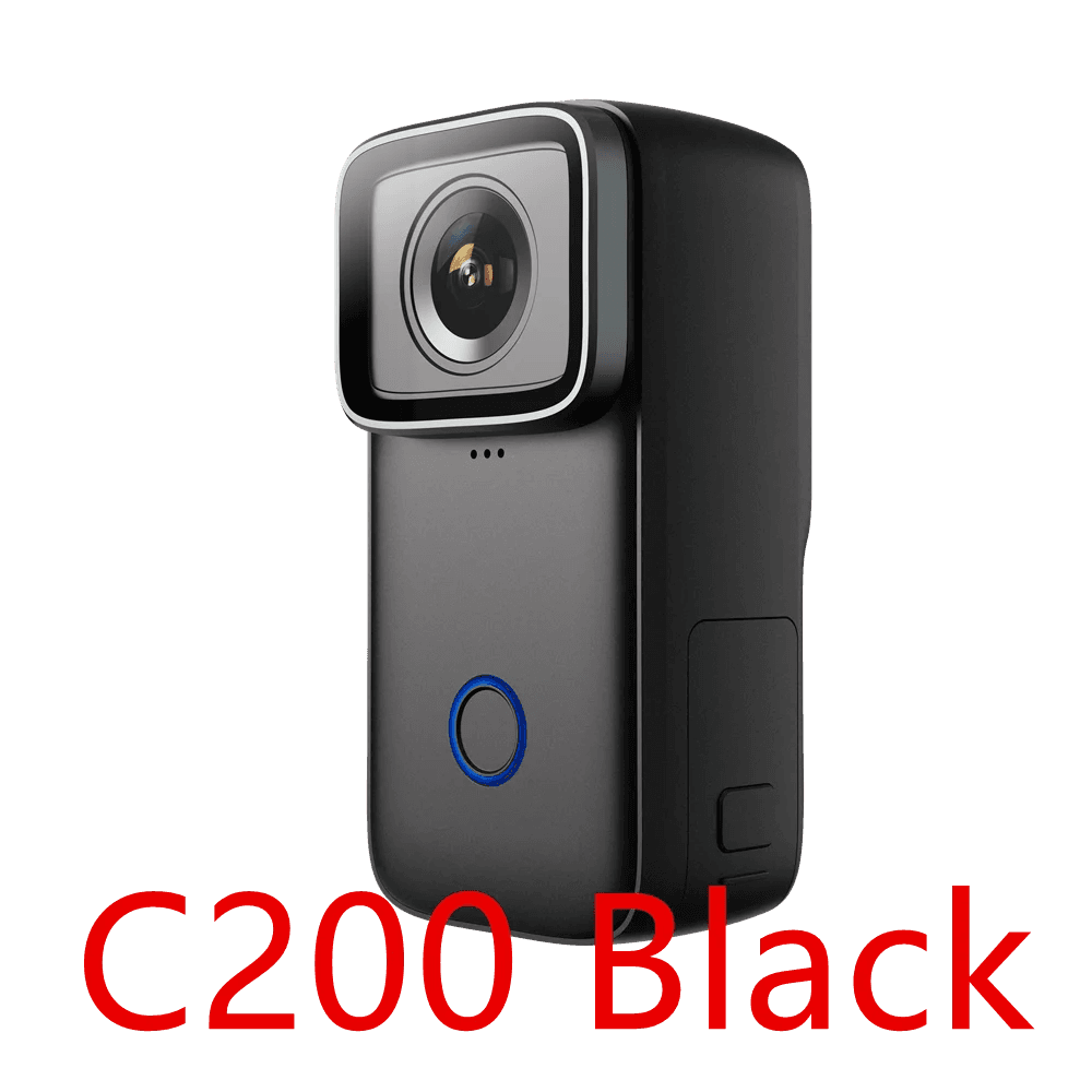 image-SJCAM C200 Pro 4K Action Camera with Portable Body 5M Waterproof FHD 6-Axis GYRO Video Body 5G WiFi Night Vision Sports DV