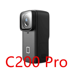 image-SJCAM C200 Pro 4K Action Camera with Portable Body 5M Waterproof FHD 6-Axis GYRO Video Body 5G WiFi Night Vision Sports DV