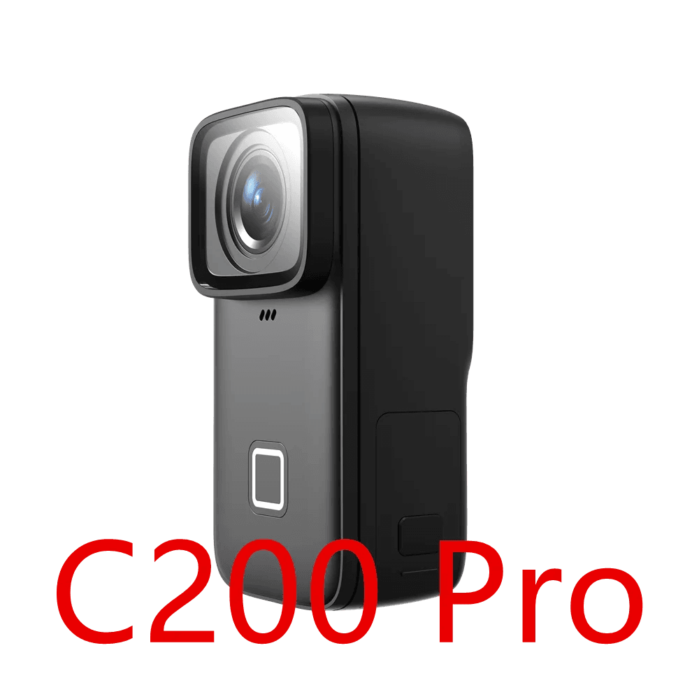 image-SJCAM C200 Pro 4K Action Camera with Portable Body 5M Waterproof FHD 6-Axis GYRO Video Body 5G WiFi Night Vision Sports DV