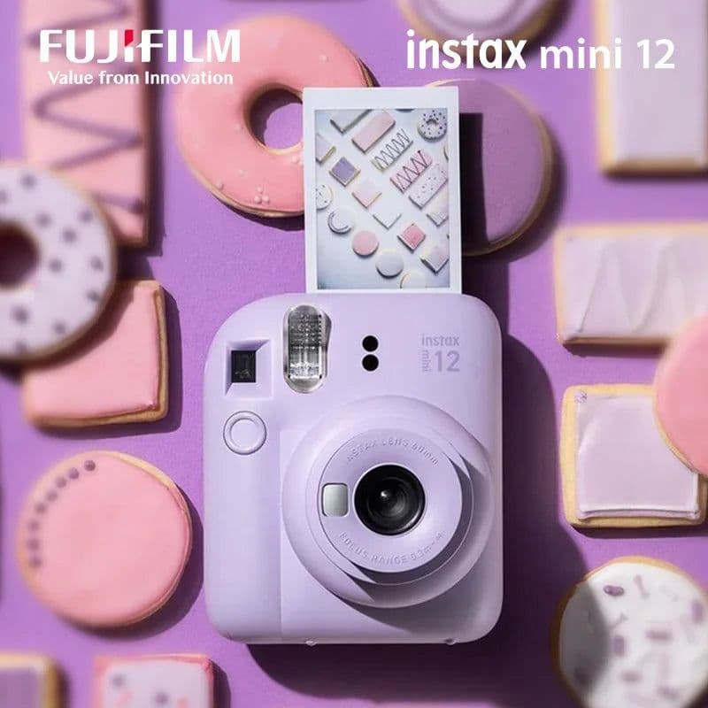 image-Genuine Orignial Fujifilm Instax Mini 12 Film Instant Camera with Instax Mini Film Photo Paper New Arrival