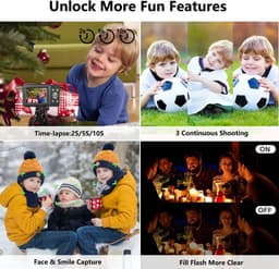 image-HD Digital Camera 44MP 1080P FHD Photography Camera Video Camcorder 16X Zoom Portable Vlogging Camera for Kids Adults Beginners