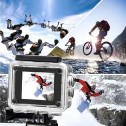 image-Action Camera 4k30fps Wifi anti-shake Waterproof Outdoor Subminiature Mini Stabilized Bicycle Cam Camera Motorcycle Helmet
