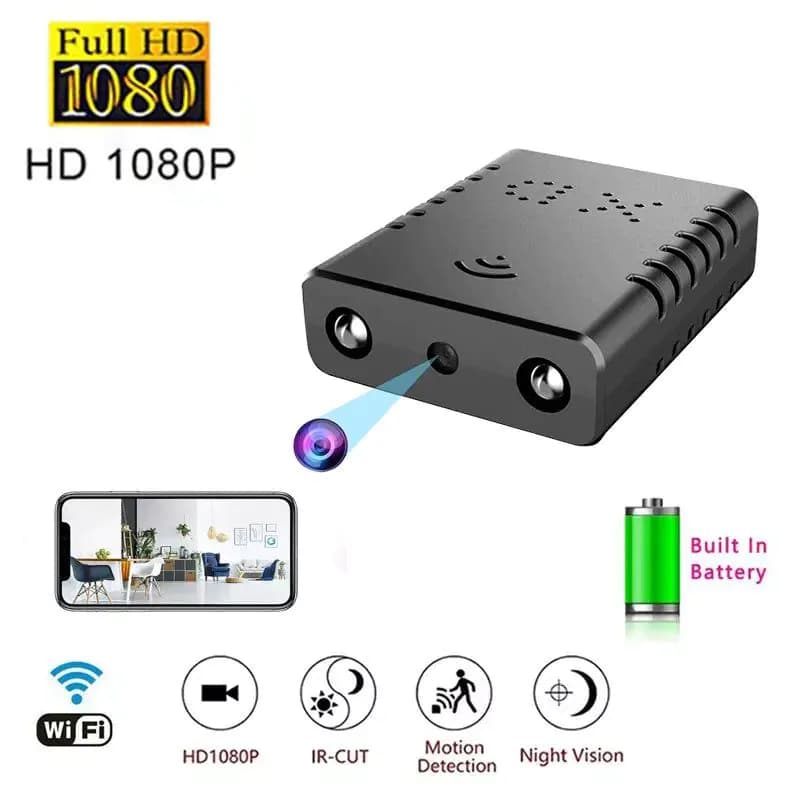 image-Mini HD 1080P WIFI Camera Built-in Battery IR Night Vision Body Cam IP Remote Monitoring Video Voice Camcorder Cam