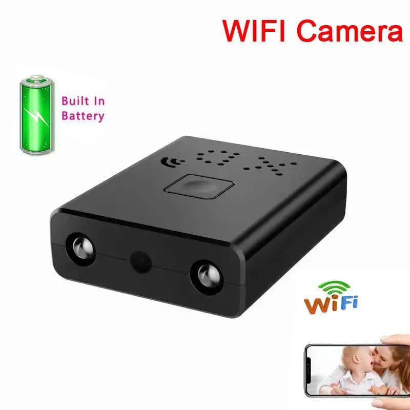 image-Mini HD 1080P WIFI Camera Built-in Battery IR Night Vision Body Cam IP Remote Monitoring Video Voice Camcorder Cam