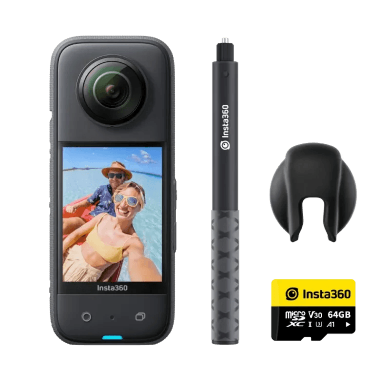image-Insta360 X3 - NEW 5.7K 360 Action Camera, 72MP Photos, Waterproof and Rugged, 4K Single-Lens Mode
