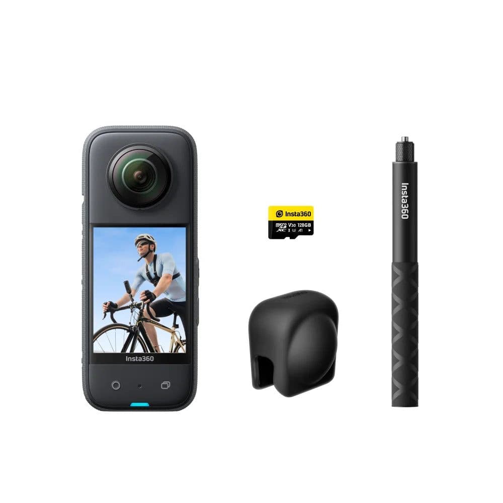 image-Insta360 X3 - NEW 5.7K 360 Action Camera, 72MP Photos, Waterproof and Rugged, 4K Single-Lens Mode