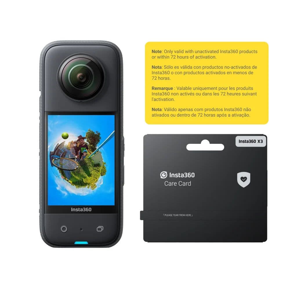 image-Insta360 X3 - NEW 5.7K 360 Action Camera, 72MP Photos, Waterproof and Rugged, 4K Single-Lens Mode