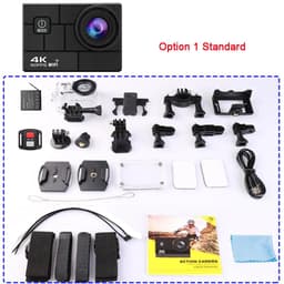 image-Ultra HD 4K/60fps 24MP DVR WiFi 2" 170D Underwater 30M Helmet Vedio Sport Anti-Shake Action Camera With Sony 386 Fisheye Lens