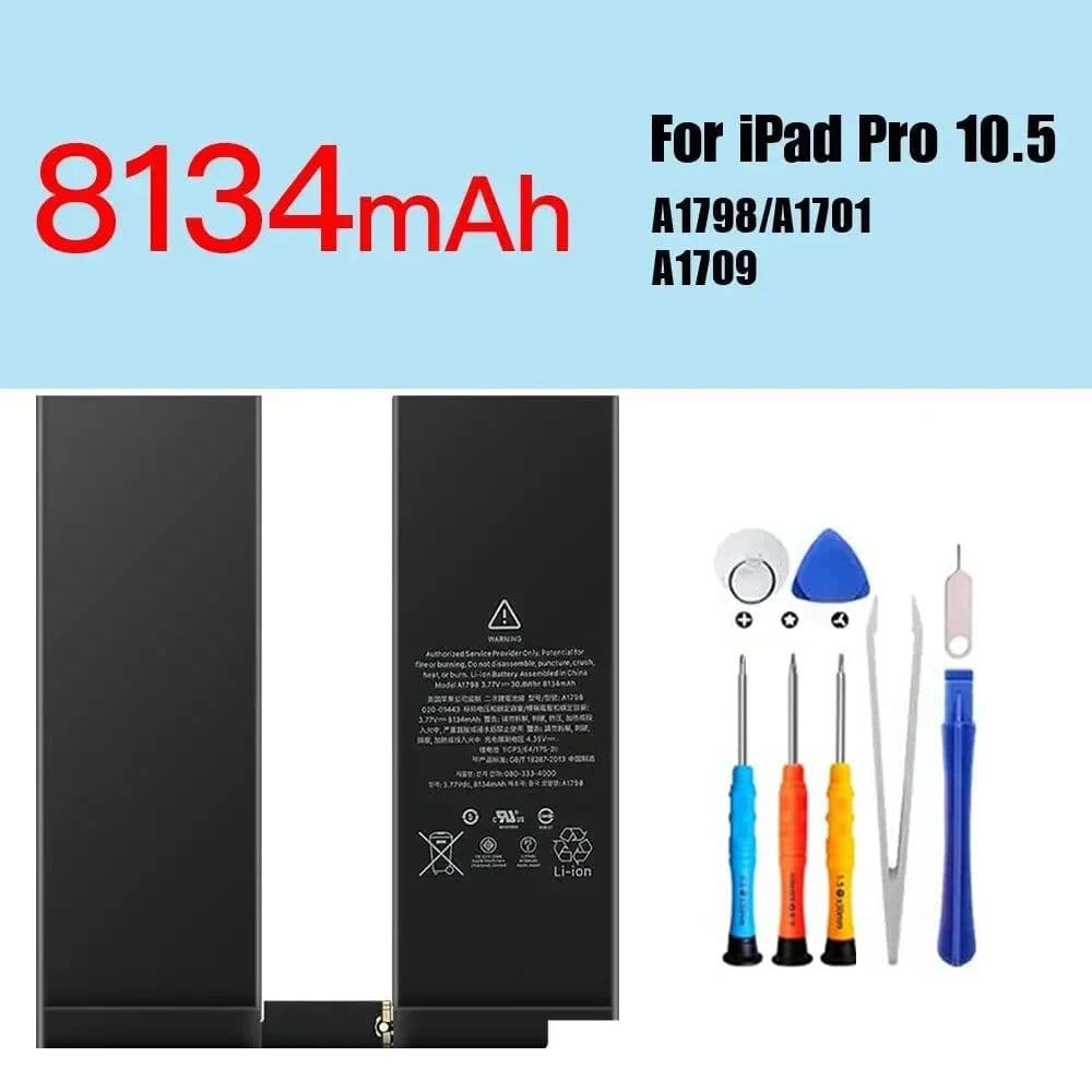 image-PINZHENG Tablet Battery For iPad 6 Air 2 A1566 For iPad 5 Air 1 A1474 A1475 A1893 10.2 Mini 2 3 4 5 Pro 9.7 10.5 11 12.9 Battery