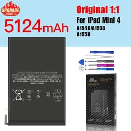 image-PINZHENG Tablet Battery For iPad 6 Air 2 A1566 For iPad 5 Air 1 A1474 A1475 A1893 10.2 Mini 2 3 4 5 Pro 9.7 10.5 11 12.9 Battery