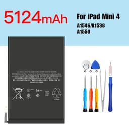 image-PINZHENG Tablet Battery For iPad 6 Air 2 A1566 For iPad 5 Air 1 A1474 A1475 A1893 10.2 Mini 2 3 4 5 Pro 9.7 10.5 11 12.9 Battery