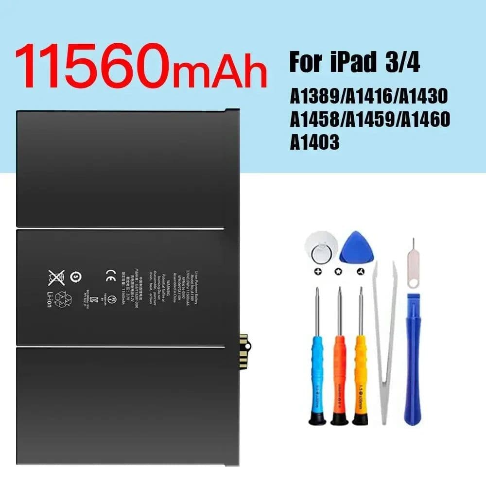 image-PINZHENG Tablet Battery For iPad 6 Air 2 A1566 For iPad 5 Air 1 A1474 A1475 A1893 10.2 Mini 2 3 4 5 Pro 9.7 10.5 11 12.9 Battery