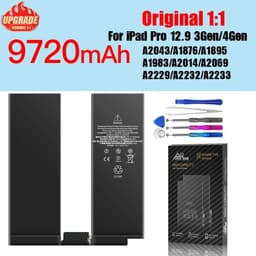 image-PINZHENG Tablet Battery For iPad 6 Air 2 A1566 For iPad 5 Air 1 A1474 A1475 A1893 10.2 Mini 2 3 4 5 Pro 9.7 10.5 11 12.9 Battery