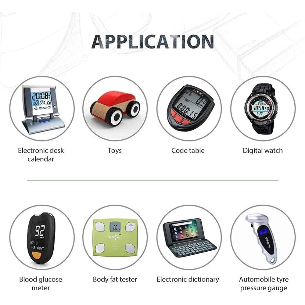 image-2-50PCS 240mAh CR2032 5004LC CR 2032 3V Lithium Coin Cell Battery, Watch Toys Electronics Car Key Button Batteries Long Lasting