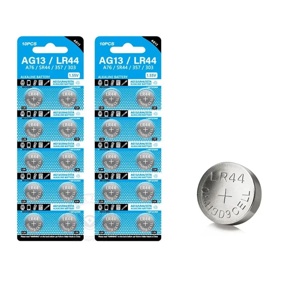 image-40-200PCS AG13 LR44 Alkaline Battery A76 357 357A LR1154 SR44 1.55V For Watch Calculator Car Key Remote Clock Button Coin Cell