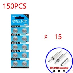 image-40-200PCS AG13 LR44 Alkaline Battery A76 357 357A LR1154 SR44 1.55V For Watch Calculator Car Key Remote Clock Button Coin Cell