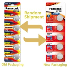 image-Original Panasonic 2-50PCS CR2032 3V Lithium Battery DL2032 BR2032 5004LC 2032 for watch, toys, car key, Calculator +screwdriver