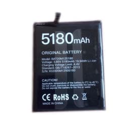 image-Battery for Doogee S58 Pro Original Batteria 5180mAh with Tracking Number Cell Phone Accessories