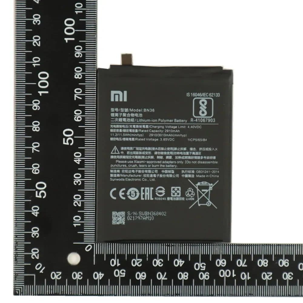 image-2024 Years BN36 Original Battery For Xiaomi Mi 6X A2 Mi6X MiA2 3000mAh Phone Batteries Bateria Fast Shipping + Tools