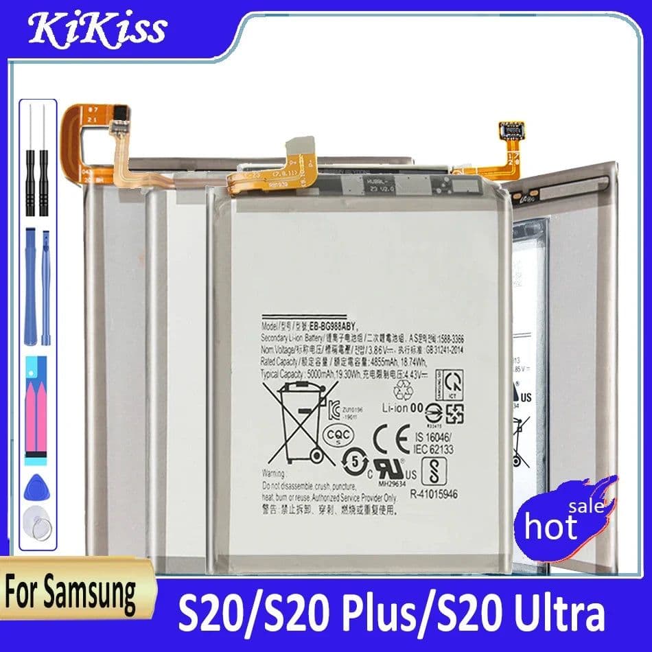 image-EB-BG980ABY EB-BG985ABY EB-BG988ABY Battery For Samsung Galaxy S20+ S20 Plus/Ultra s20Ultra Batteries
