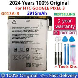 image-100% Original New Battery For HTC GOOGLE 2 2B PIXEL 3 Pixel3 XL 3XL 4XL Pixel4 XL PIXEL 4 4A 5A 5 5G 6 Pro Nexus S1 Batteries