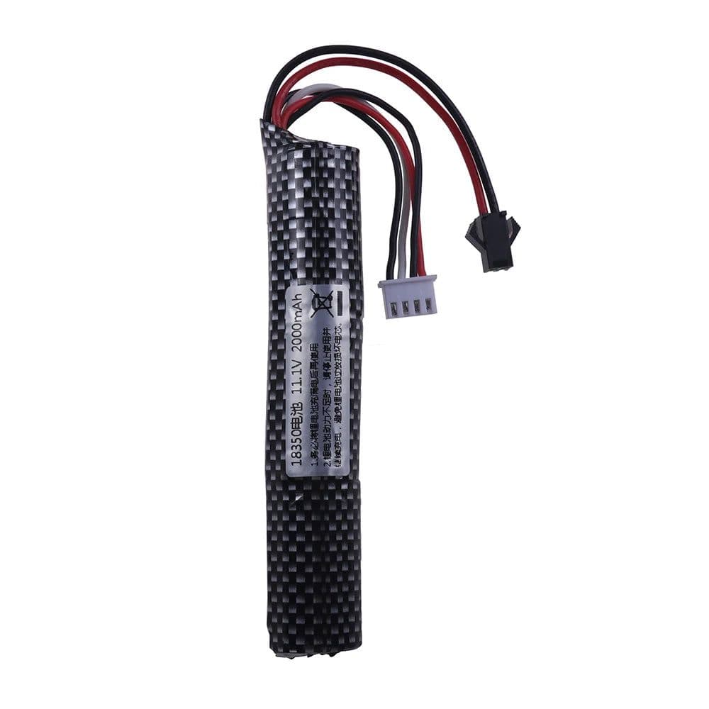 image-3S 11.1V 2000mAh Li-ion Battery SM Plug for Electric Water Gel Ball Blaster Toys Pistol / Eco-friendly Beads Bullets toy Air Gun