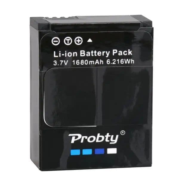 image-Original probty For GoPro Hero3 Hero3+ hero 3 hero 3+ battery +LCD dual charger for go pro AHDBT-301 action camera accessory