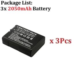 image-2050mah EN-EL14a EL14 CAMERA BATTERY EN-EL14 For Nikon P7000 P7100 P7800 P7700 D3100 D3200 D3300 D3400 D3500 D5600 D5100 D5300