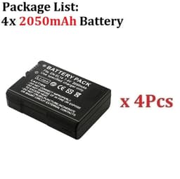 image-2050mah EN-EL14a EL14 CAMERA BATTERY EN-EL14 For Nikon P7000 P7100 P7800 P7700 D3100 D3200 D3300 D3400 D3500 D5600 D5100 D5300