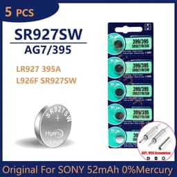 image-Original For Sony SR927SW AG7 395 LR927 395AL926F SR927SW Lithium Batteries Button Battery for Watch Toys Control Calculator Toy