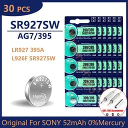 image-Original For Sony SR927SW AG7 395 LR927 395AL926F SR927SW Lithium Batteries Button Battery for Watch Toys Control Calculator Toy