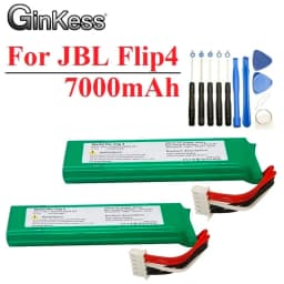 image-3.7v Battery For JBL Flip 4 Flip4 7000mAh Rechargeable Battery GSP872693 01 For JBL Speaker Flip 4 Flip4 Special Edition Bateria