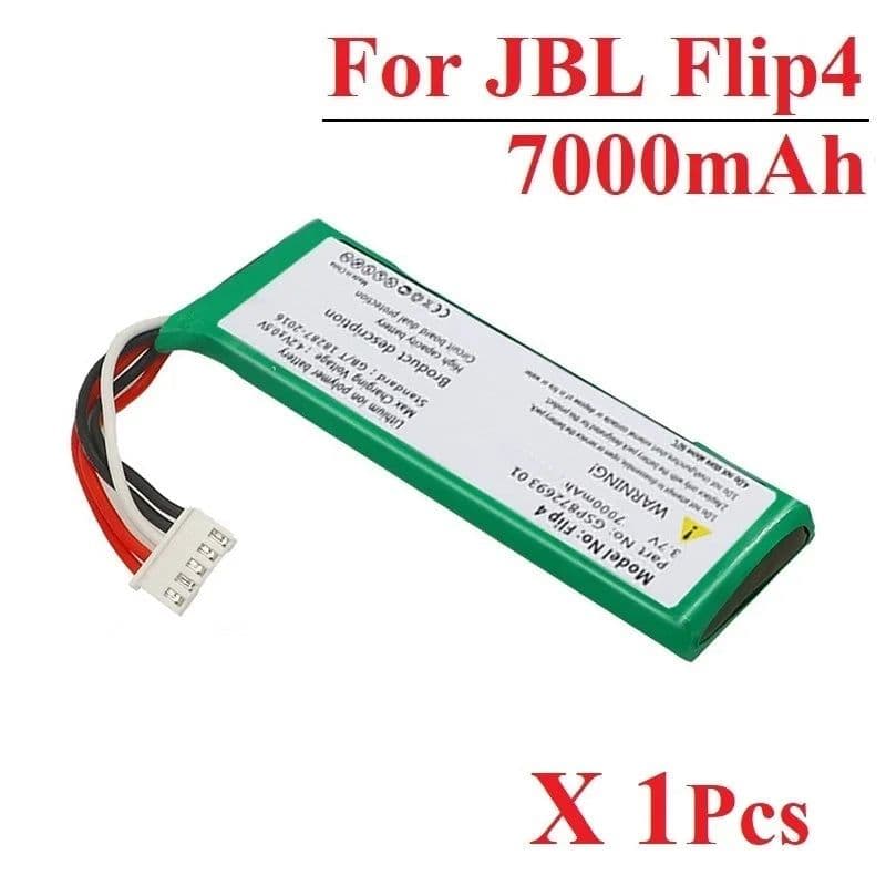 image-3.7v Battery For JBL Flip 4 Flip4 7000mAh Rechargeable Battery GSP872693 01 For JBL Speaker Flip 4 Flip4 Special Edition Bateria